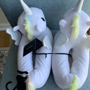 Unicorn slippers